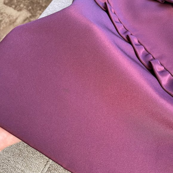 EUC Beautiful Ruffled Travilla Cocktail Dress - Picture 11 of 12